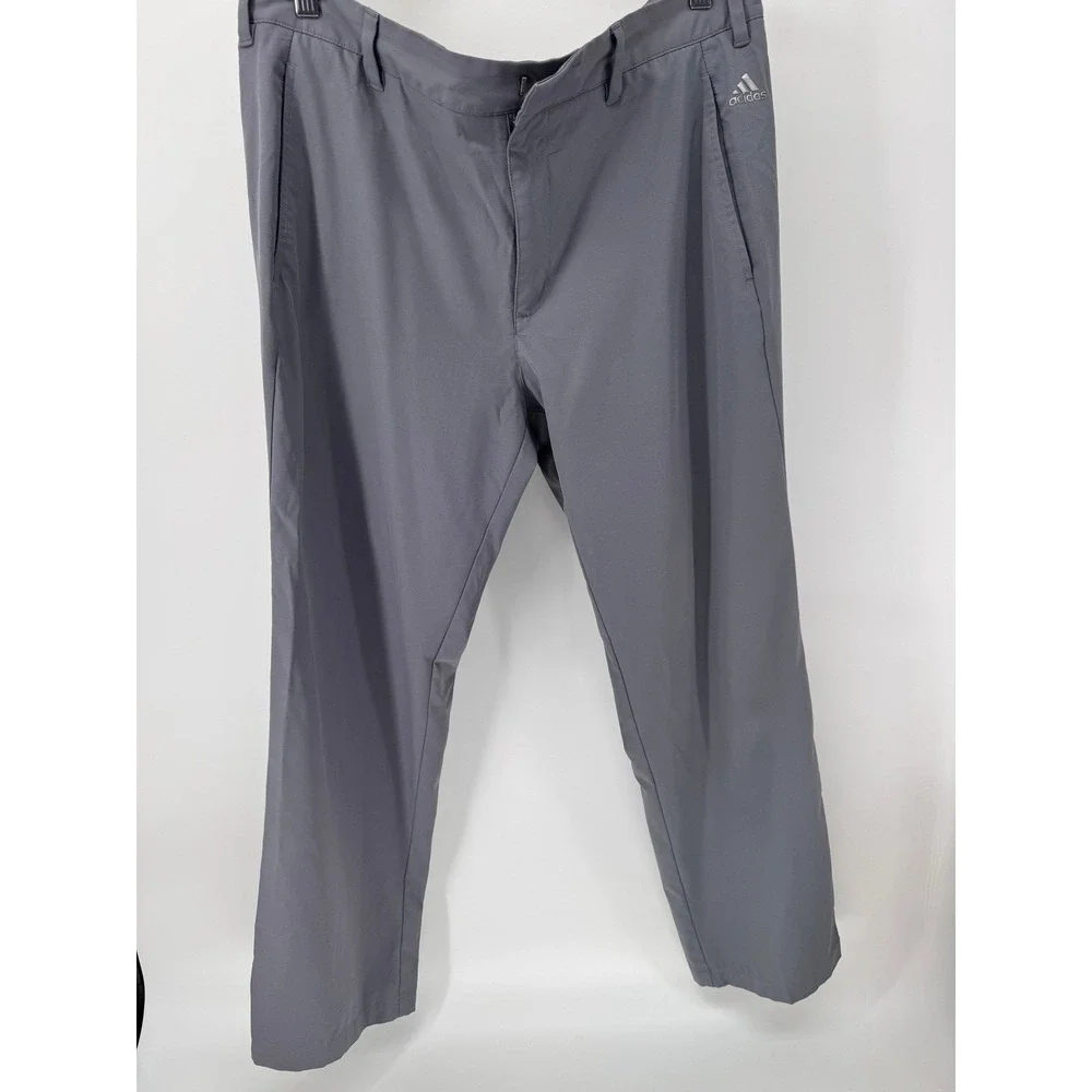 Adidas Puremotion Stretch Golf Pants Mens 36x30‎ Gray Performance  Straight Leg